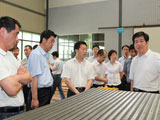 长沙市副市长何寄华一行莅临我所检查指导工作