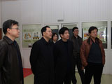 集团公司总会计师张登洲一行莅临我所检查指导工作