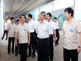 集团公司党组书记樊友山莅临我所视察指导工作
